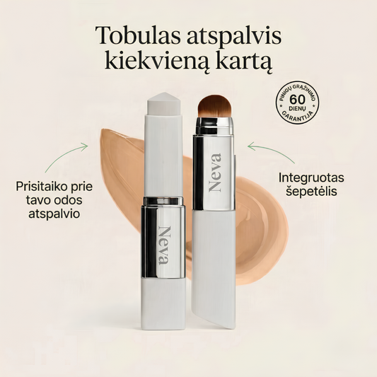 Automatiškai prie odos prisitaikantis makiažo pagrindo pieštukas